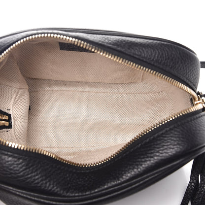 Gucci Pebbled Calfskin Small Soho Disco Bag Black 5 of 7