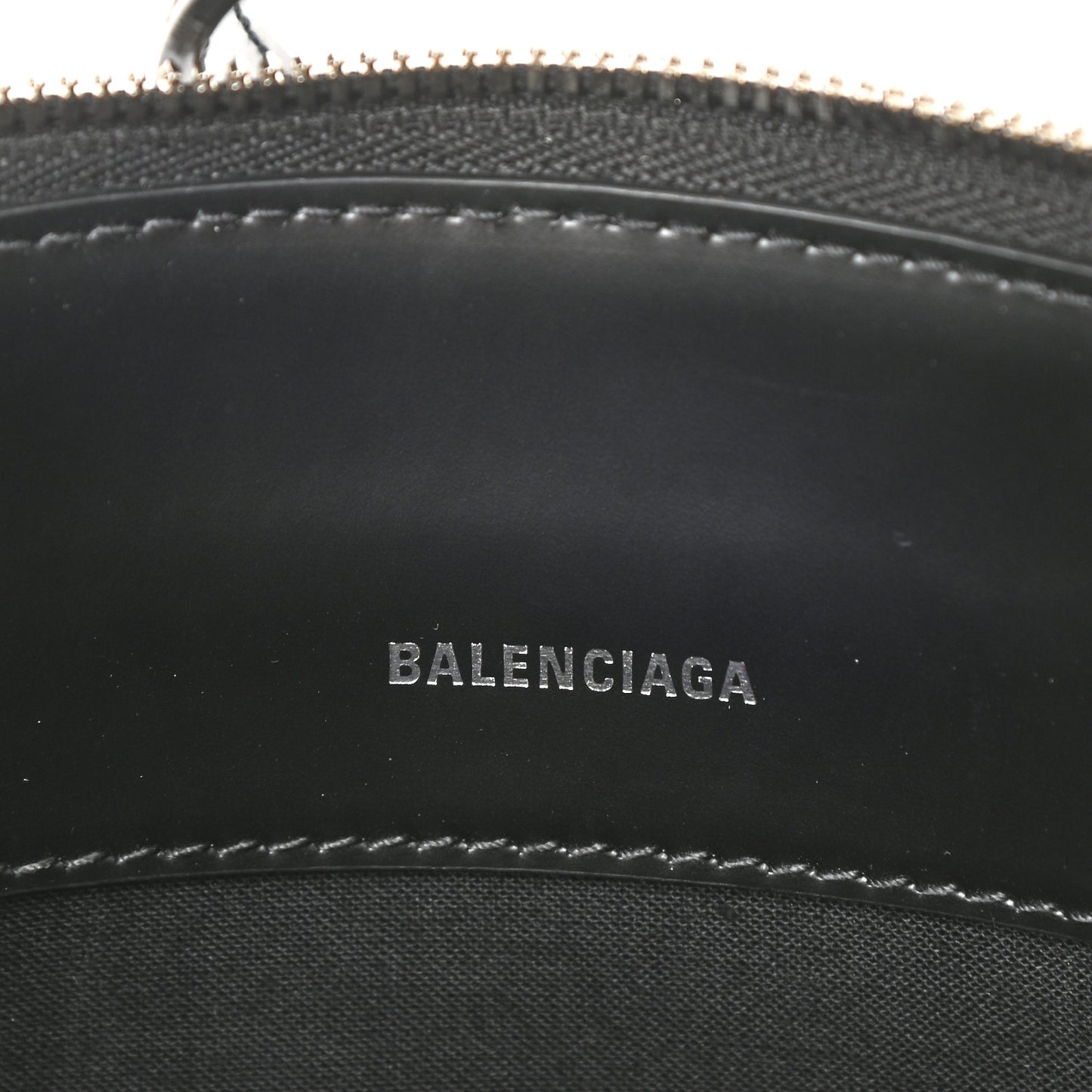 Cotton Canvas Pochette Crossbody Bag Black