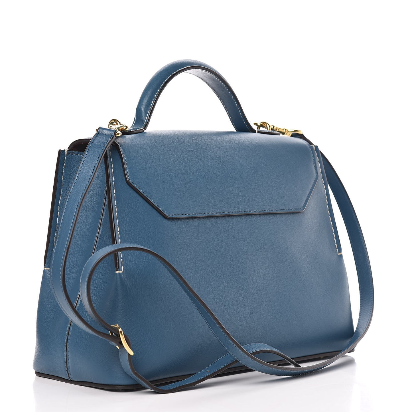 Silky Calfskin Small Seaton Nightfall
