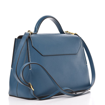 Mulberry Silky Calfskin Small Seaton Nightfall 3 of 13