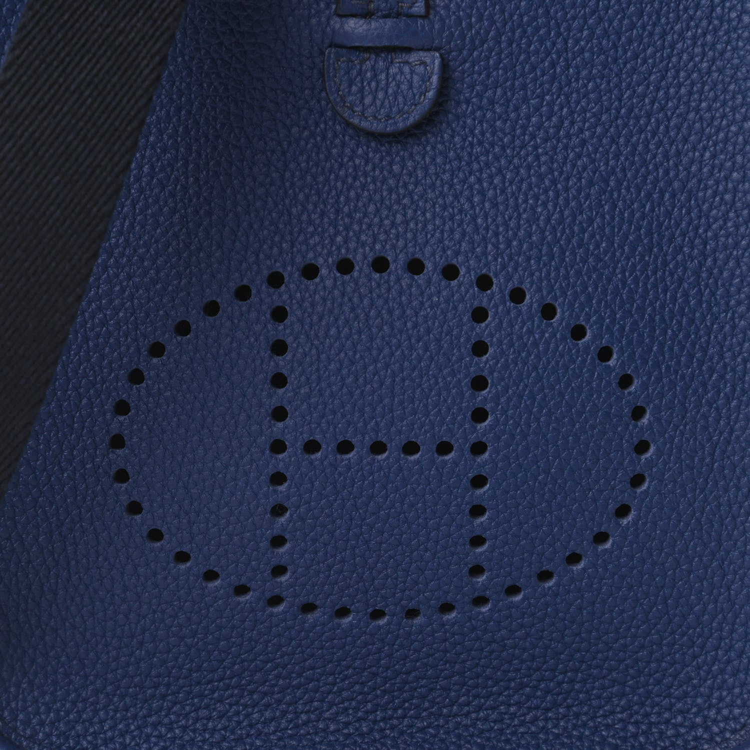 Hermes Taurillon Clemence Amazone Evelyne TPM Blue Saphir Blue Indigo 10 of 11