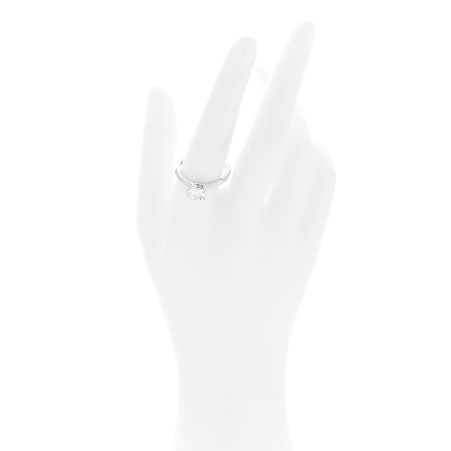 Tiffany Platinum Diamond 1.29ct Solitaire Engagement Ring 59 8.75 2 of 5