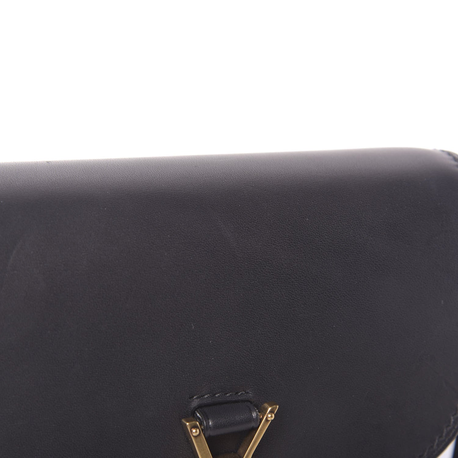 Saint Laurent Smooth Calfskin Mini Classic Monogram Kaia Satchel Black 15 of 15