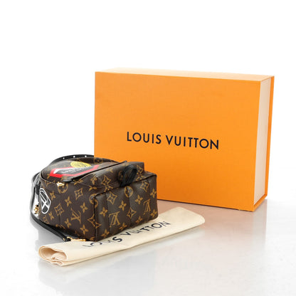 Louis Vuitton Monogram World Tour Palm Springs Backpack Mini 4 of 7