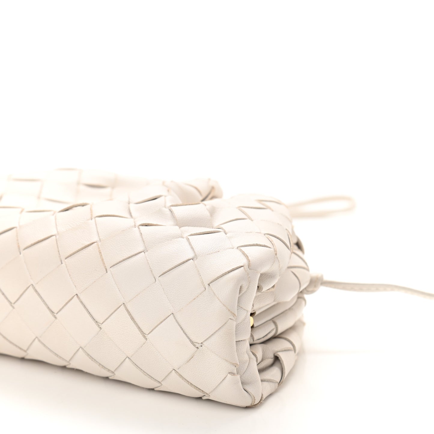 Nappa Intrecciato The Mini Pouch Chalk