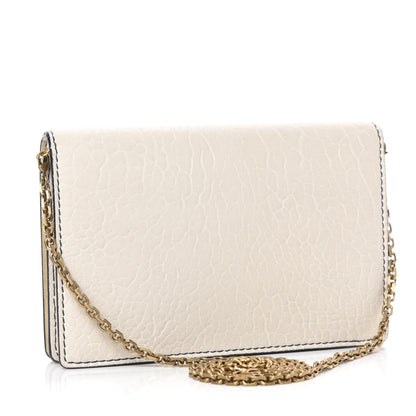 Christian Dior Canyon Grained Lambskin Mini J'Adior Chain Flap Bag White 3 of 12