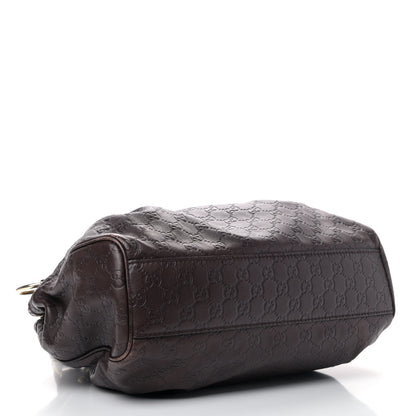 Gucci Guccissima Medium Sukey Tote Chocolate 3 of 4