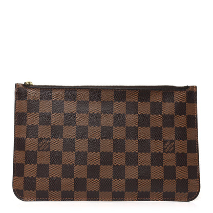 Louis Vuitton Damier Ebene Neverfull MM GM Pochette 1 of 9
