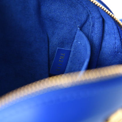 Louis Vuitton Calfskin New Wave Camera Bag Bleu Neon 9 of 10
