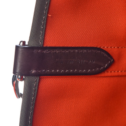 Hermes Toile Sac De Pansage Groom Kaki Feu 10 of 10
