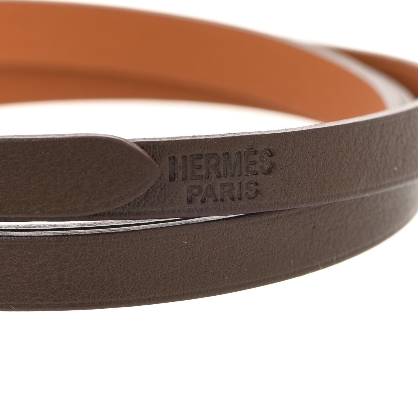 Swift Hapi 3MM Triple Tour Wrap Bracelet Chocolate