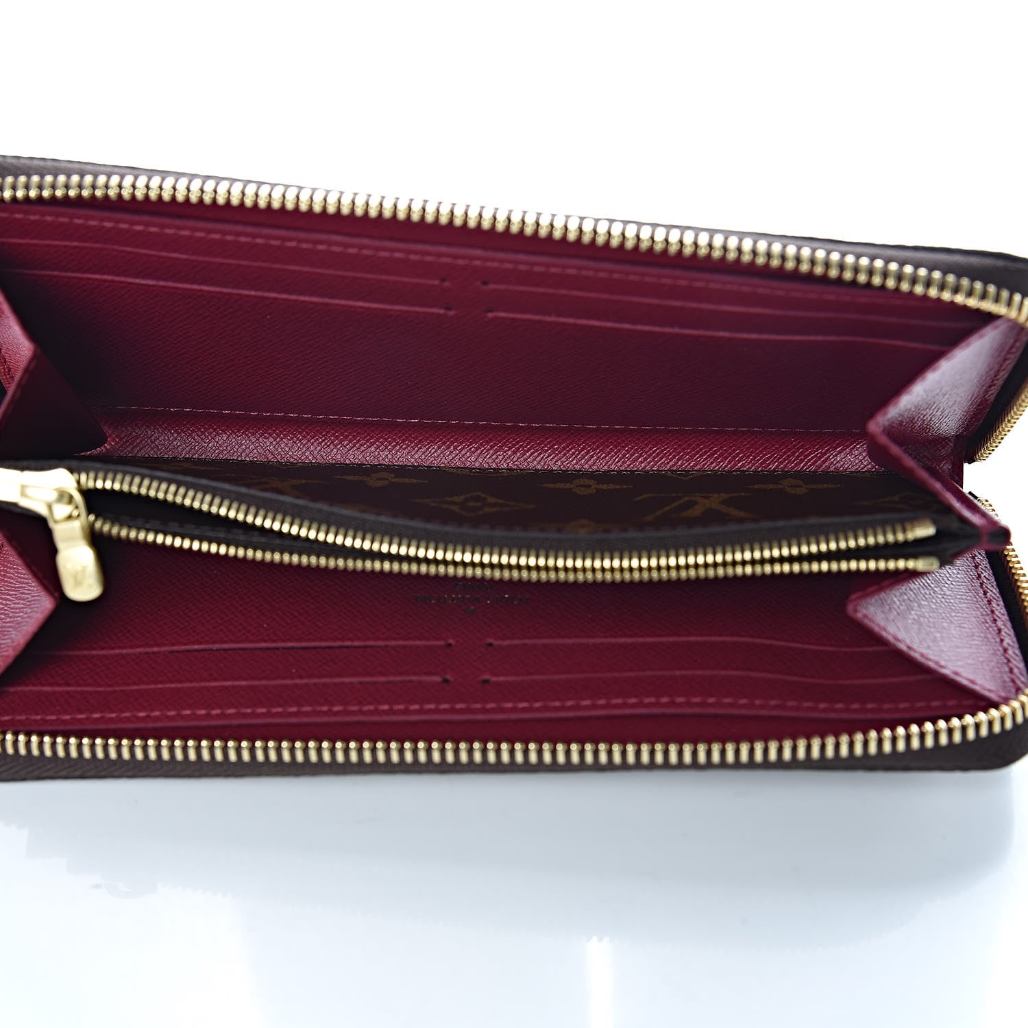 Louis Vuitton Monogram Clemence Wallet Fuchsia 5 of 8