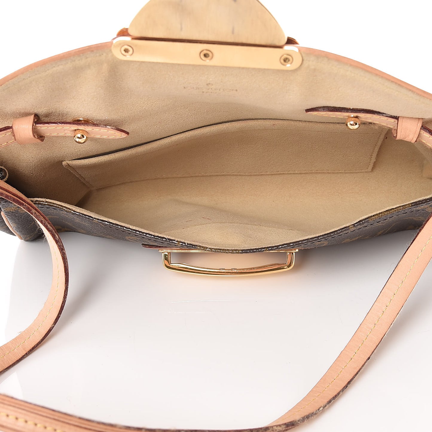 Monogram Beverly Clutch