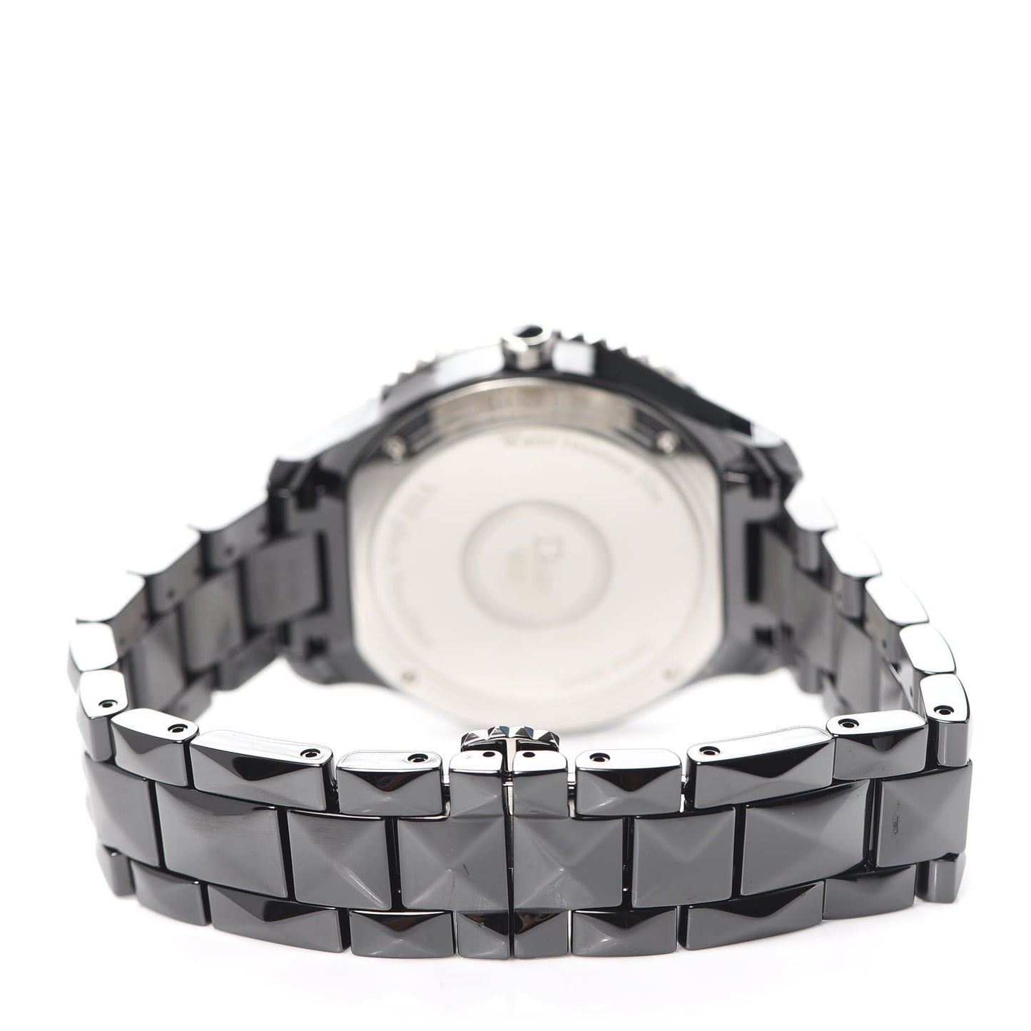 Stainless Steel Ceramic Diamond 38mm Dior VIII Quartz Watch Black