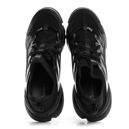 Christian Dior Neoprene Rubber Womens D-Connect Sneakers 38 Black 2 of 12