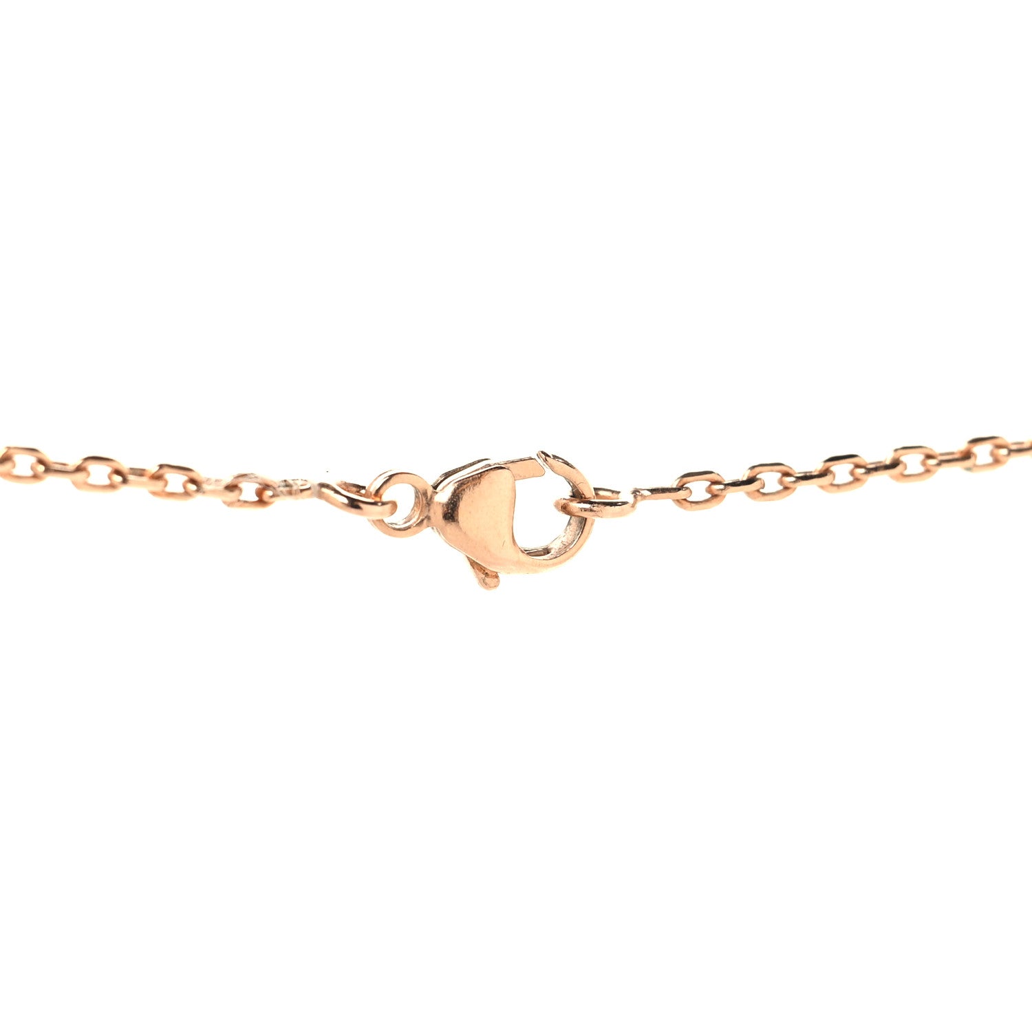 Hermes Lacquered Gold Pop H Pendant Necklace Rose Dragee 4 of 6