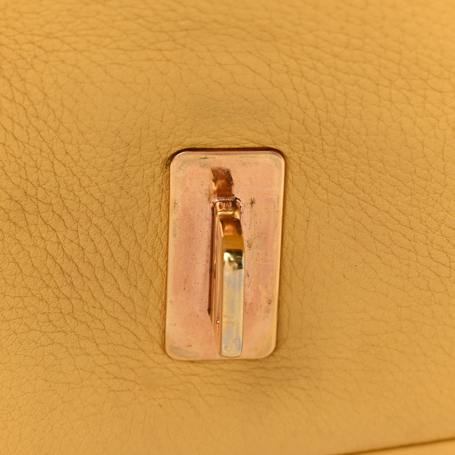 Prada Vitello Daino Cleo Shoulder Bag Yellow 14 of 23