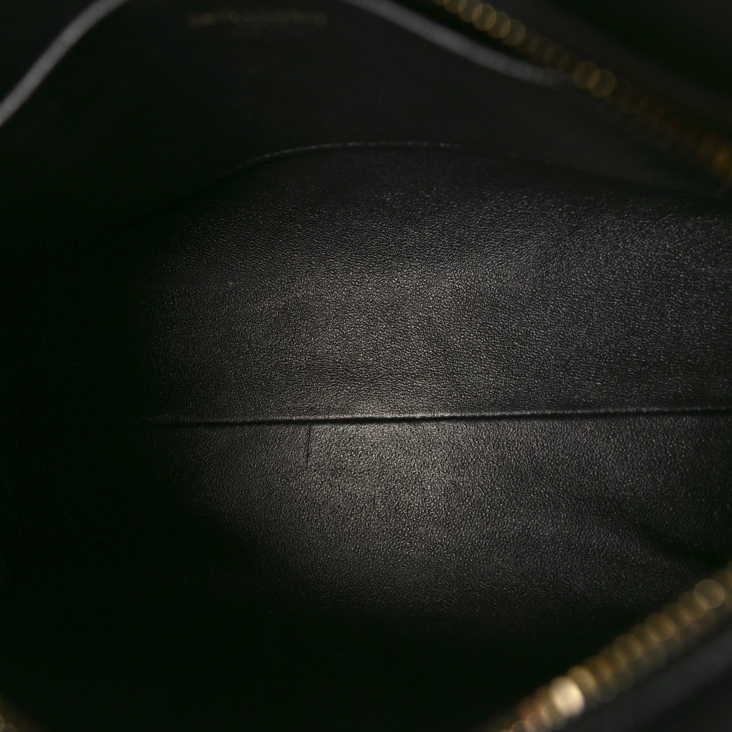 Calfskin Monogram Baby Cabas Black