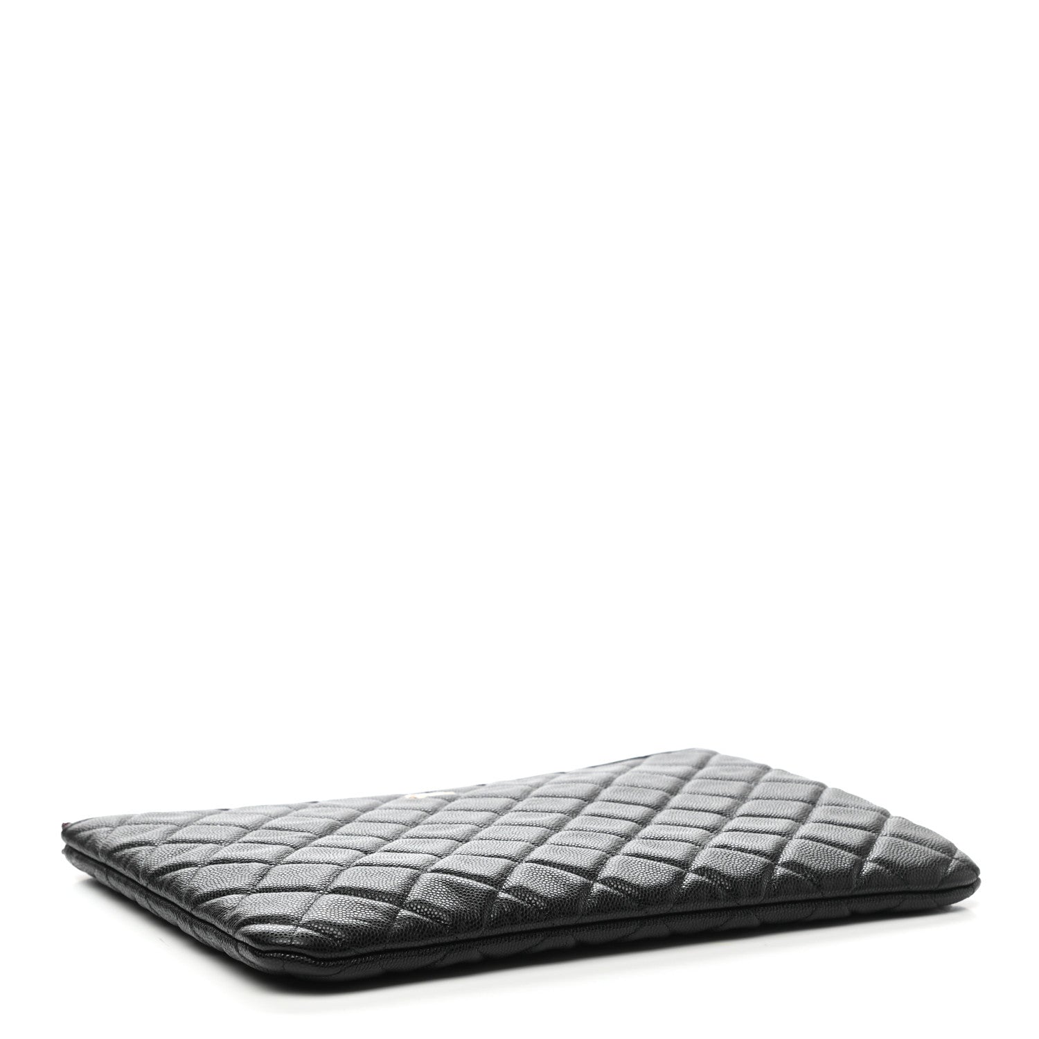Chanel Caviar Quilted Medium Cosmetic Case Black 4 of 8