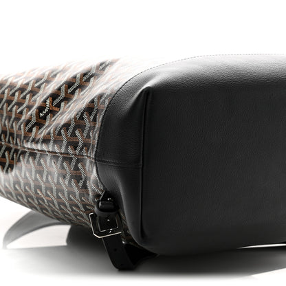 Goyard Goyardine Calfskin Cisalpin Backpack Black 7 of 8
