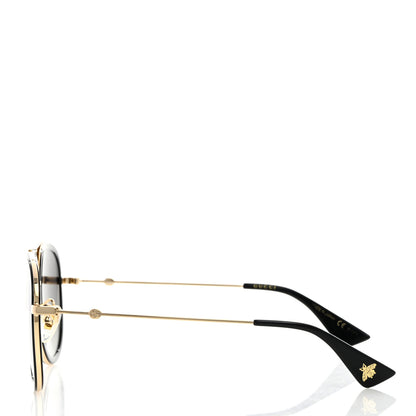 Gucci Metal Aviator Sunglasses GG0062S 3 of 8