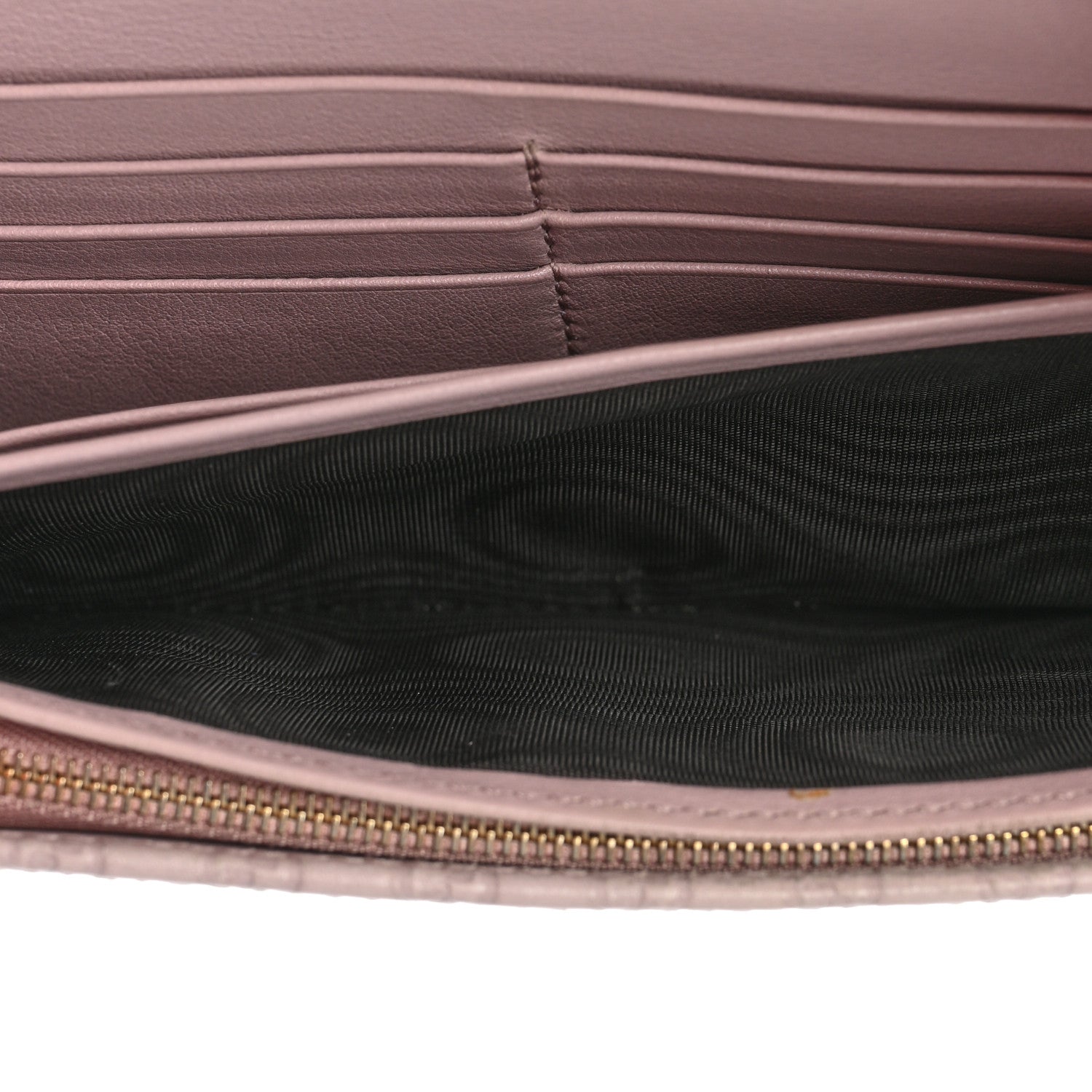Gucci Soft Microguccissima Dice Chain Wallet Mauve 6 of 19