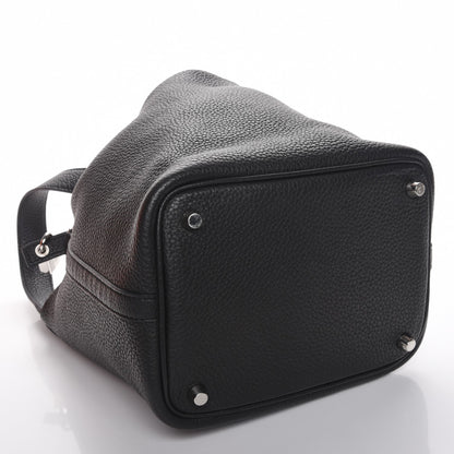 Hermes Taurillon Clemence Picotin Lock 18 PM Black 4 of 10