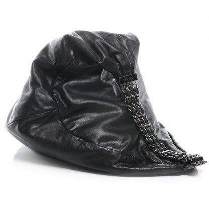Chanel Lambskin Large Rock and Chain Hobo Black 4 of 8