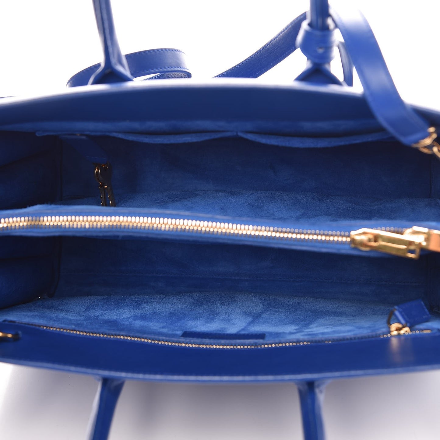 Calfskin Small Sac De Jour Blue Majorelle