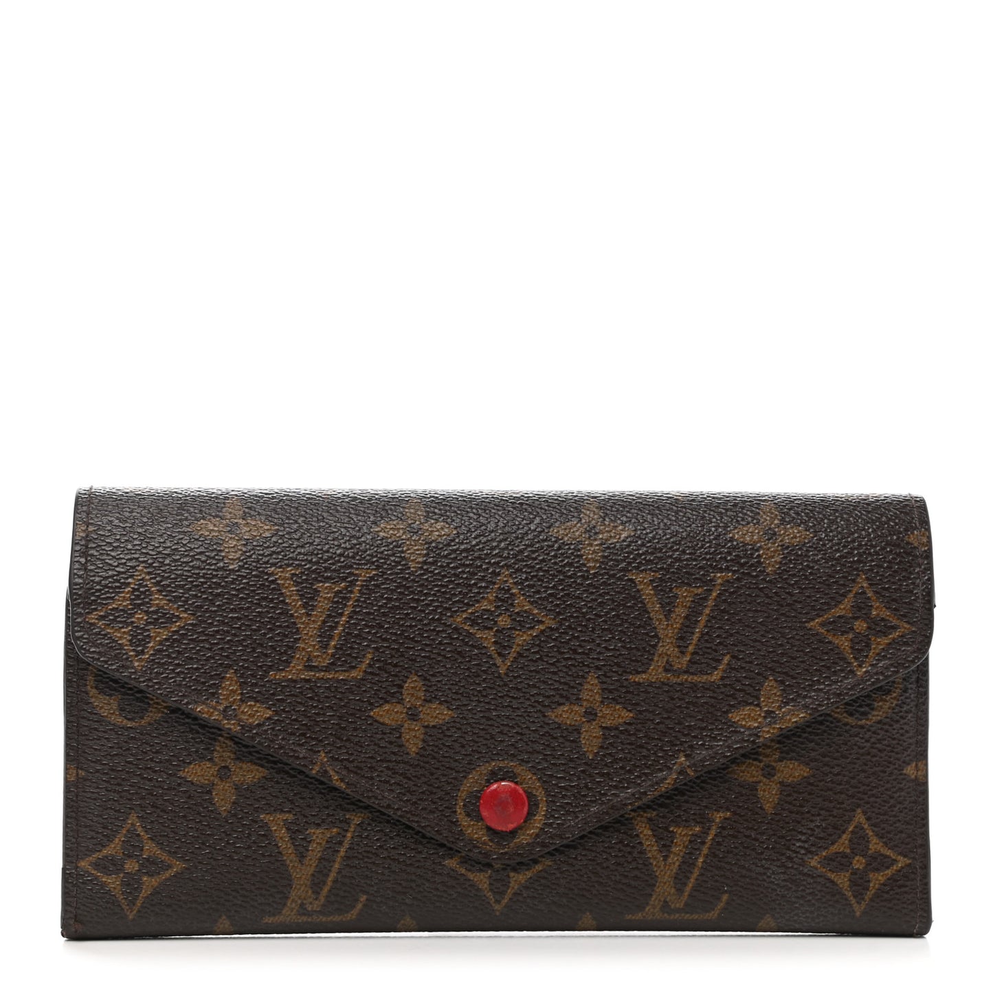 Monogram Josephine Wallet Red