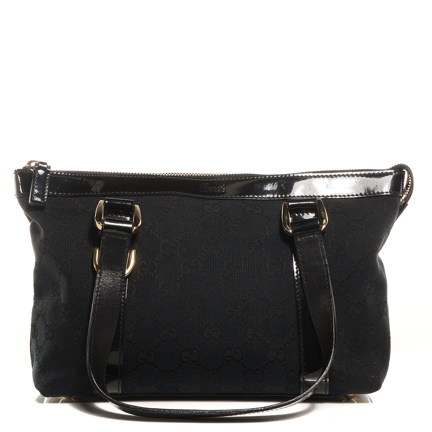 Monogram Abbey Small Tote Black