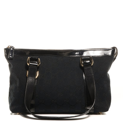 Gucci Monogram Abbey Small Tote Black 1 of 8