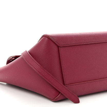 Celine Grained Calfskin Nano Belt Bag Acai 9 of 11