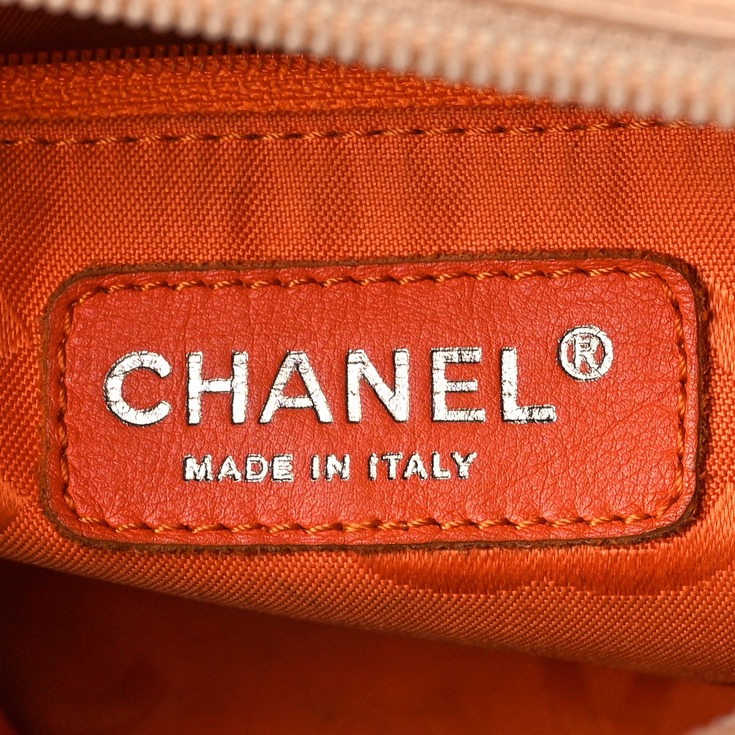 Chanel Calfskin Quilted Small Cambon Multipocket Reporter Beige 5 of 11