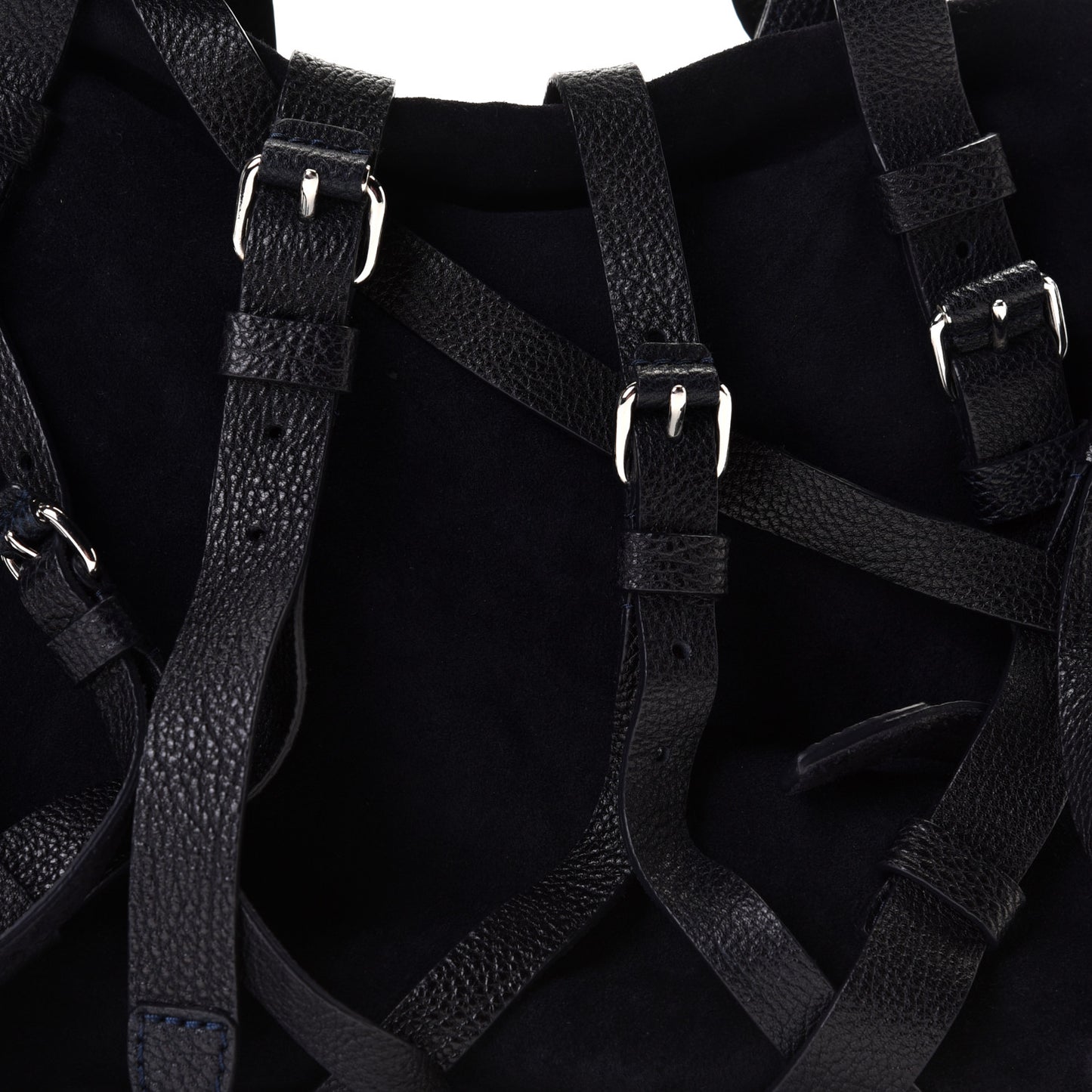 Suede Kirsten Satchel Navy