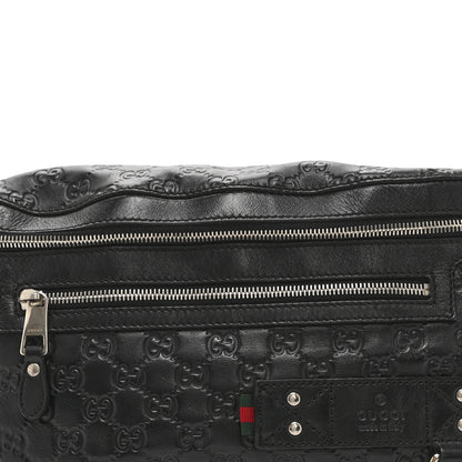 Gucci Guccissima Web Belt Bag Black 9 of 12