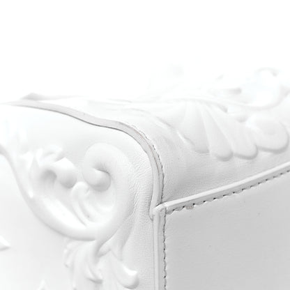 Louis Vuitton Calfskin LV Ornament Sac Plat 24H Optic White 7 of 10
