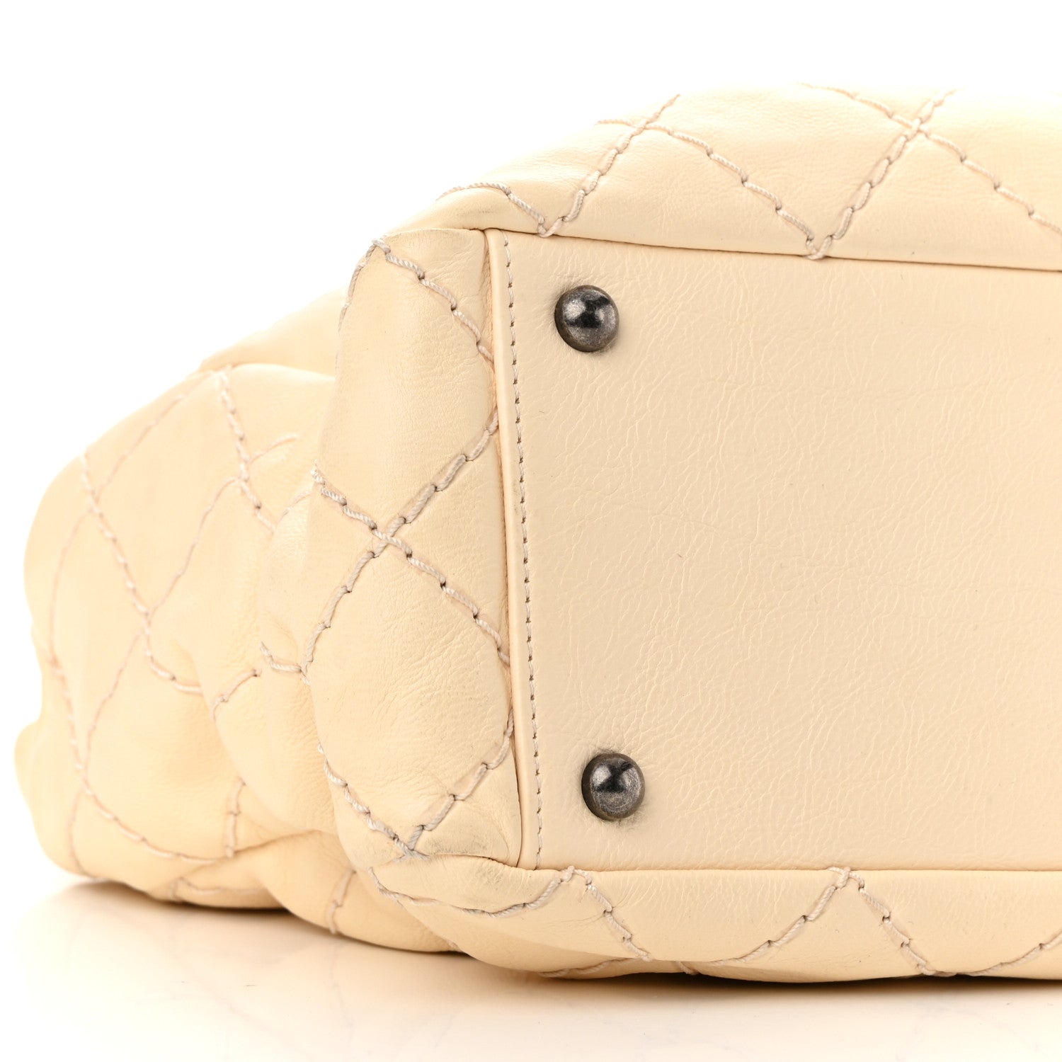 Chanel Calfskin Medium Stitch It Tote Beige 9 of 15