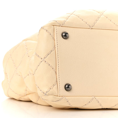 Chanel Calfskin Medium Stitch It Tote Beige 9 of 15