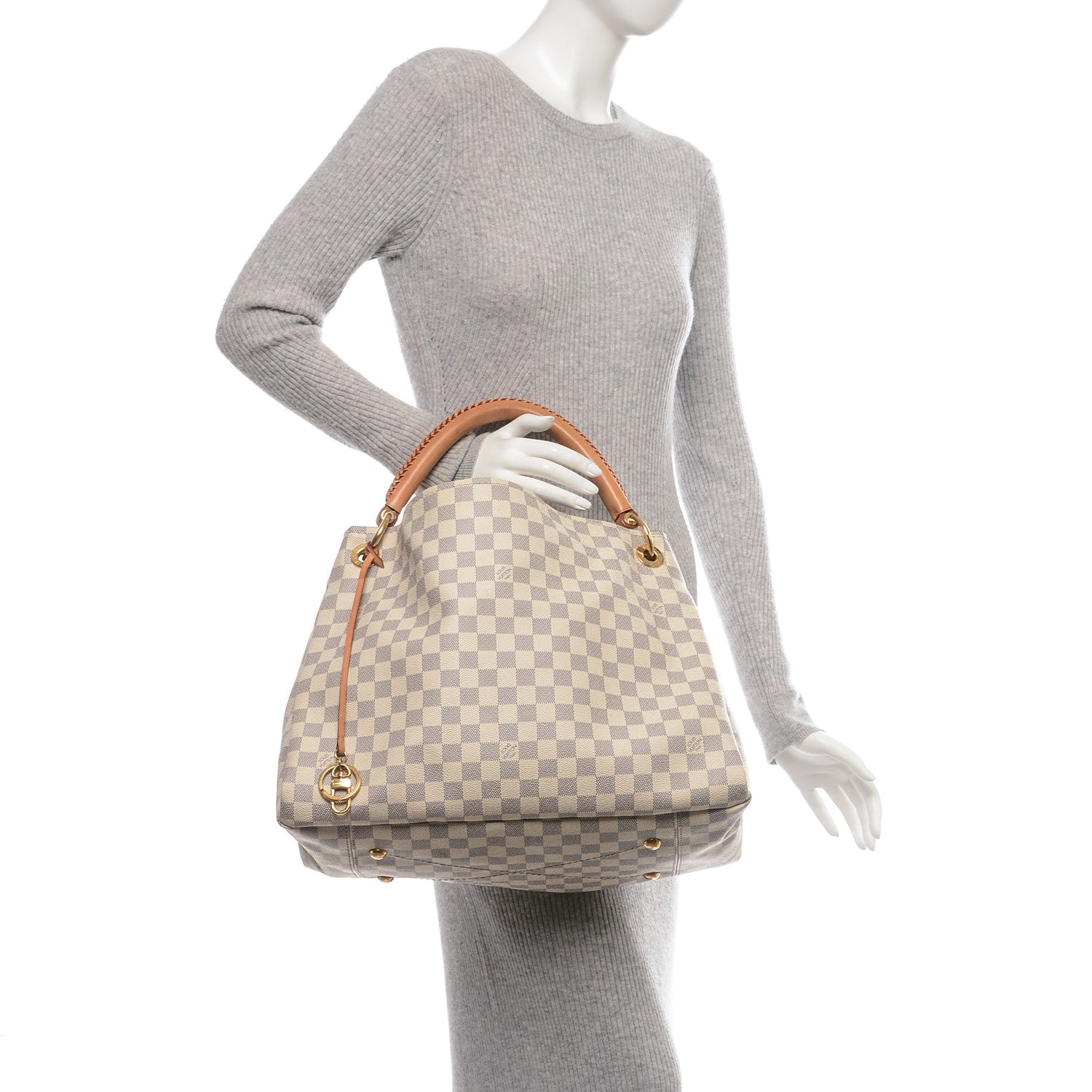 Louis Vuitton Damier Azur Artsy MM 2 of 10