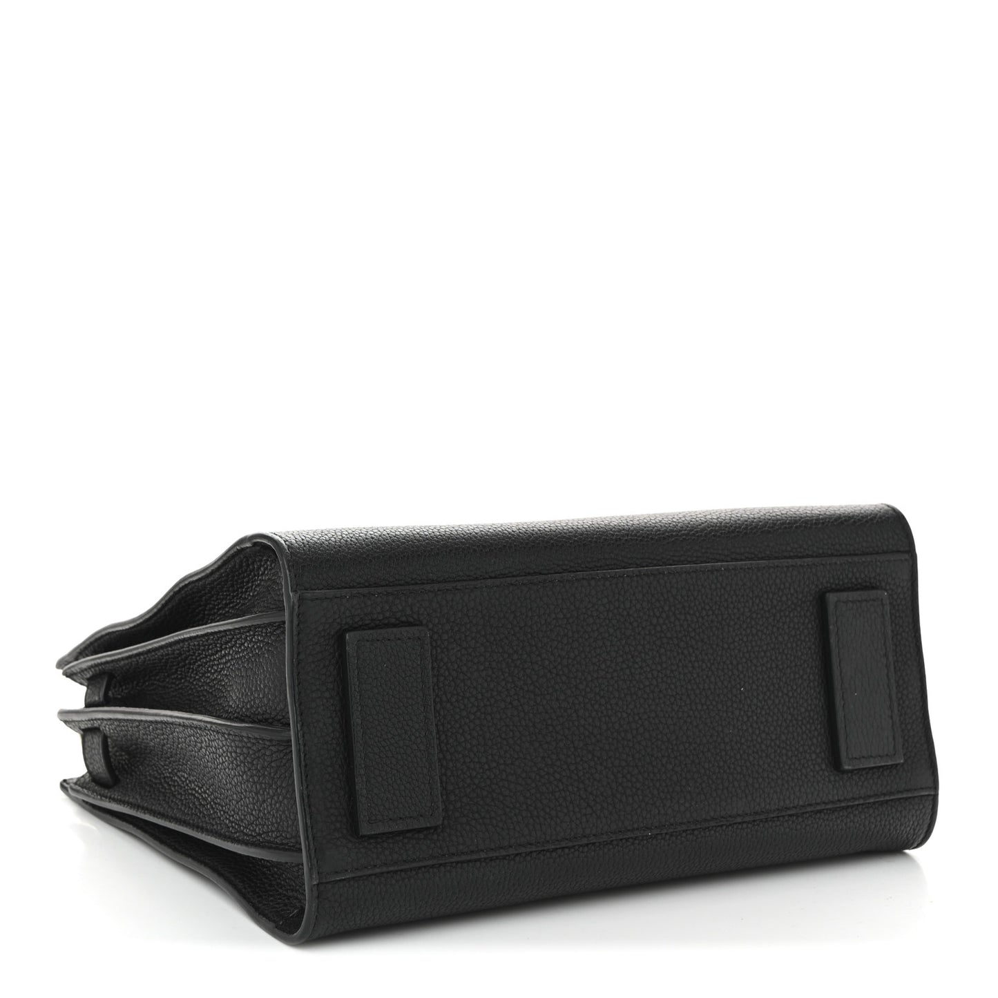 Grained Calfskin Baby Sac De Jour Souple Black