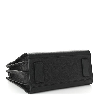 Saint Laurent Grained Calfskin Baby Sac De Jour Souple Black 4 of 10