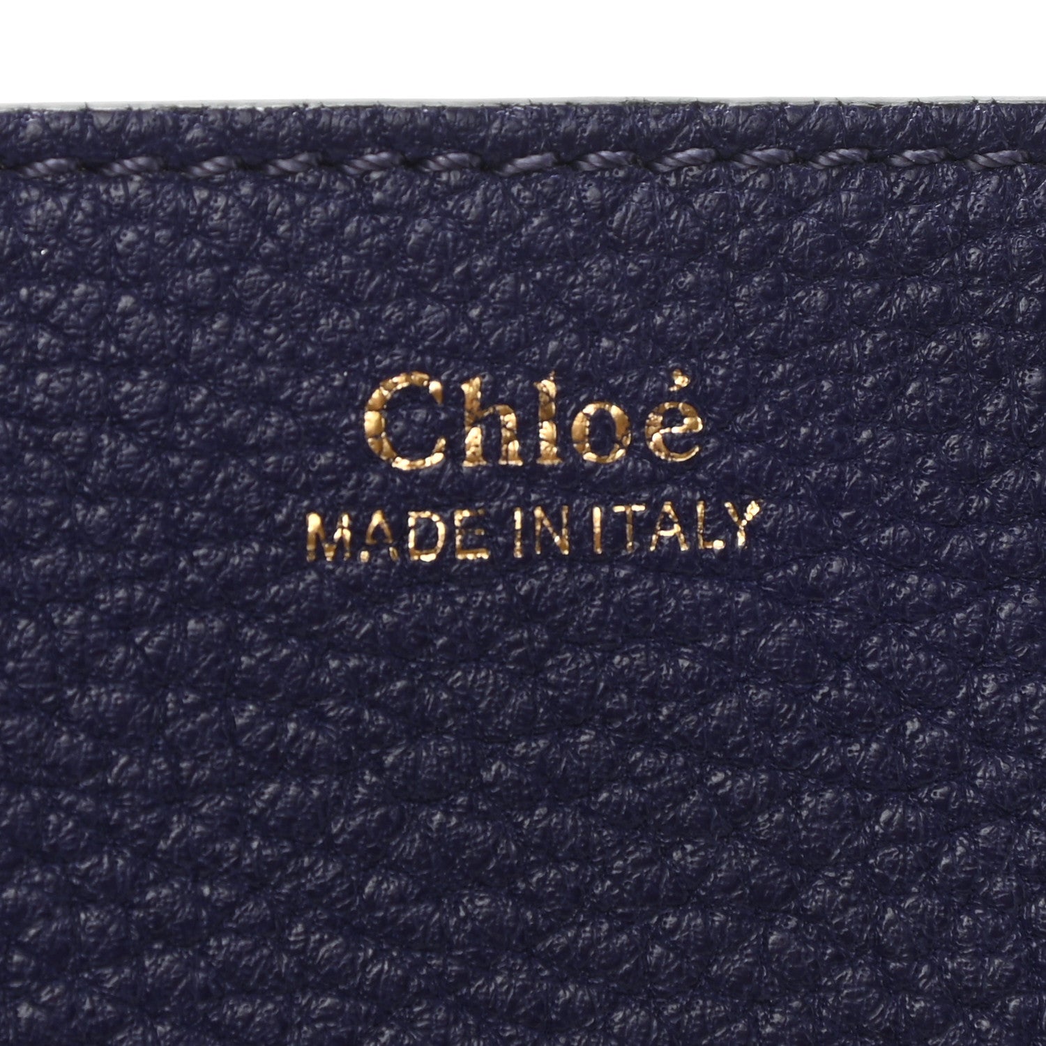 Chloe Grained Lambskin Drew Shoulder Bag Royal Navy 6 of 10