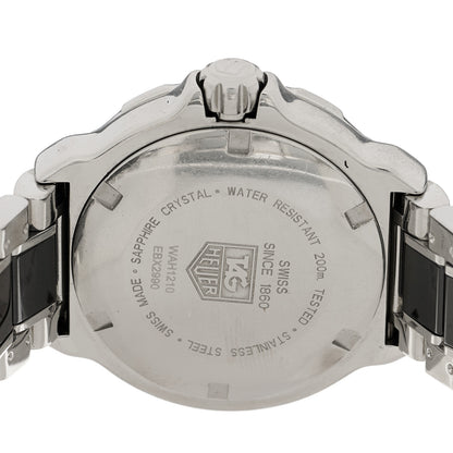 Tag Heuer Stainless Steel Ceramic 37mm Formula 1 Lady Quartz Watch Black WAH1210 4 of 4