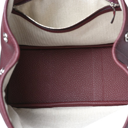 Hermes Vache Country Garden Party 30 TPM Bordeaux 4 of 8