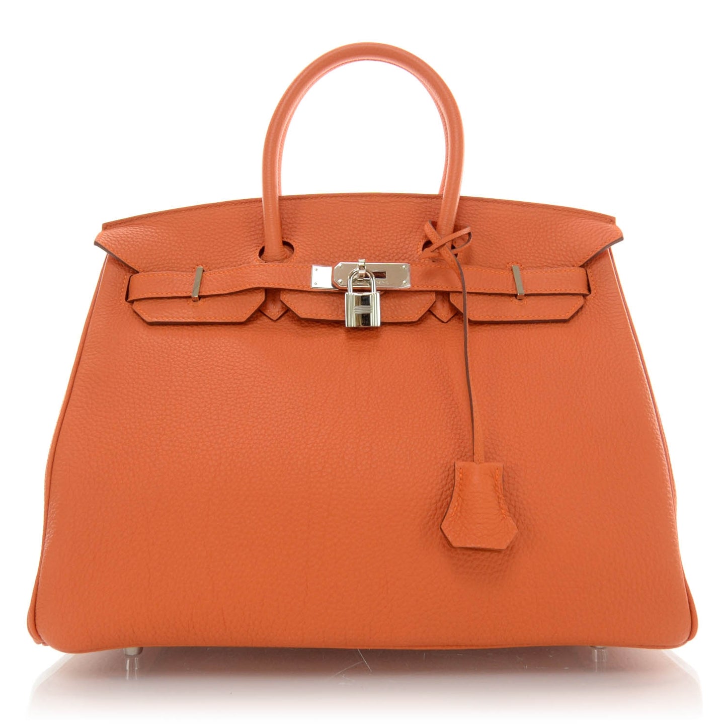 Togo Birkin 35 Orange