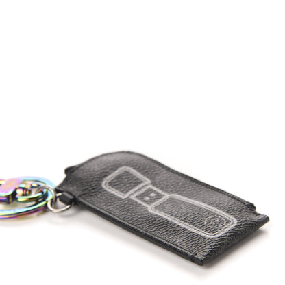 Louis Vuitton Monogram Eclipse Flash Fragment Key Pouch 4 of 6