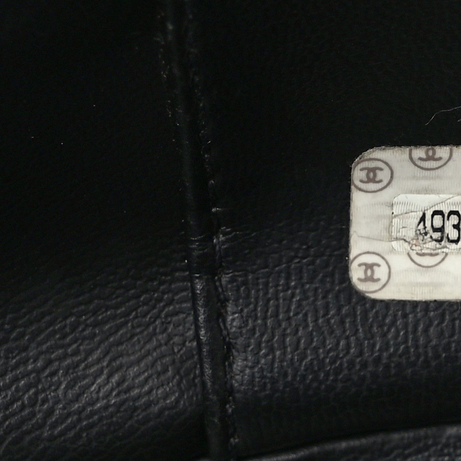 Chanel Caviar Vanity Cosmetic Case Black 7 of 9