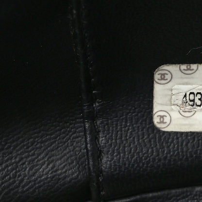 Chanel Caviar Vanity Cosmetic Case Black 7 of 9