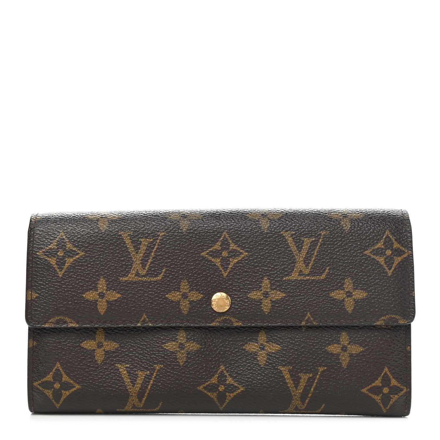 Louis Vuitton Monogram Sarah Wallet 2 of 28